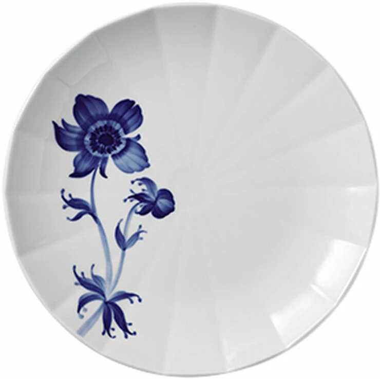 Royal Copenhagen Blomst 22 Cm. Tallerken - Fransk Anemone