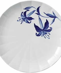 Royal Copenhagen Blomst 27 Cm. Tallerken - Lilje