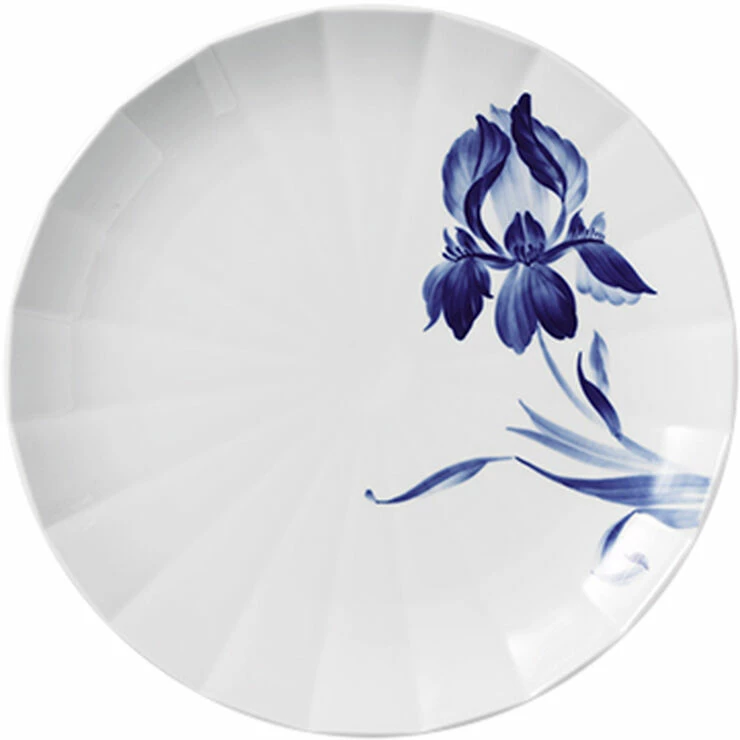 Royal Copenhagen Blomst 17 Cm. Tallerken - Iris