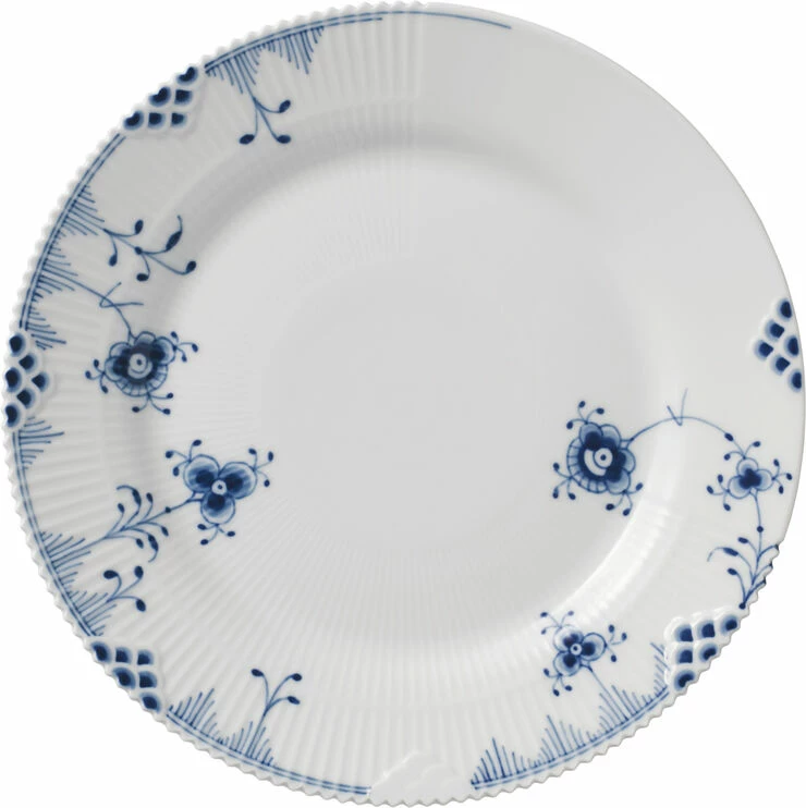 Royal Copenhagen Blå Elements 19 Cm. Tallerken