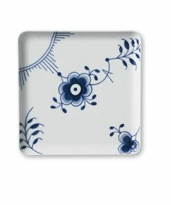 Royal Copenhagen BLÅ MEGA FIRKANTET TALL 20CM