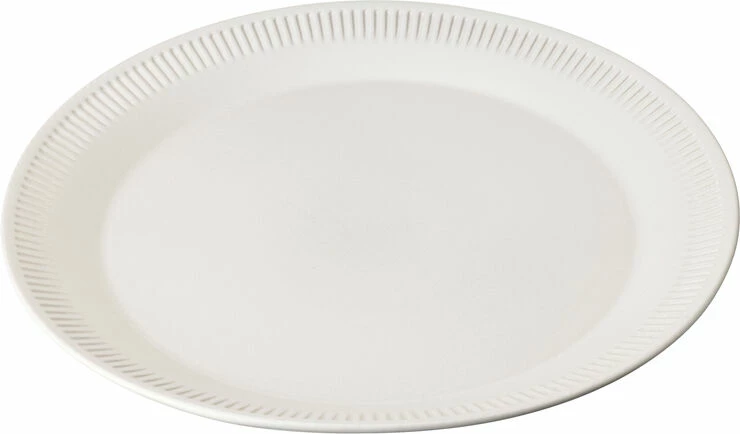 Knabstrup Keramik Knabstrup, Tallerken, Hvid, Ø27 Cm