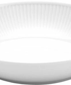 Pillivuyt Plissé Dyb Salat-/pastatallerken 23 Cm
