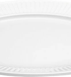 Pillivuyt Plissé Tallerken 22 Cm.