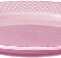 Lyngby Porcelæn Rhombe Frokosttallerken Ø21 Cm Rosa Porcelæn