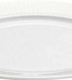 Pillivuyt Plissé Flad Tallerken 17 Cm.