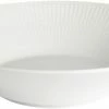 Royal Copenhagen Hvid Riflet 24 Cm. Dyb Tallerken