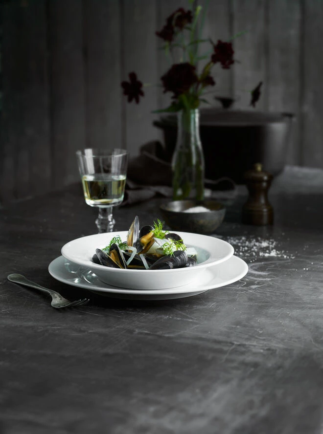 Pillivuyt Sancerre Dyb Tallerken 22 Cm. - Billede 2