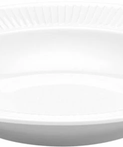 Pillivuyt Plissé Dyb Tallerken 22 Cm.