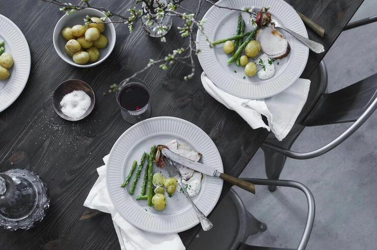 Pillivuyt Plissé Tallerken 22 Cm. - Billede 6