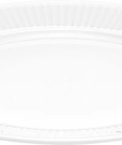 Pillivuyt Plissé Flad Tallerken 20 Cm.