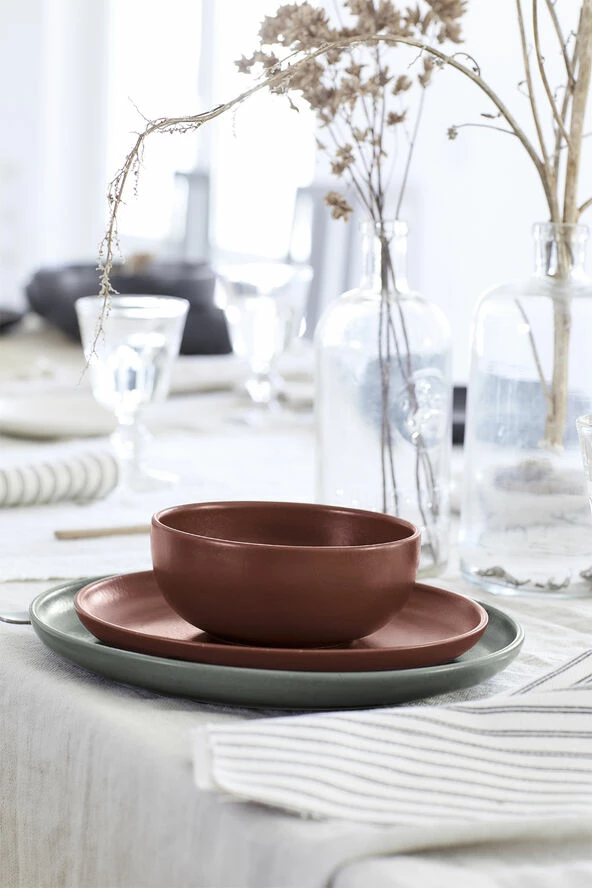 Casafina Tallerken Flad Pacifica 23 Cm Artichoke Keramik - Billede 6