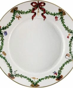 Royal Copenhagen Stjerne Riflet Jul 22 Cm. Tallerken