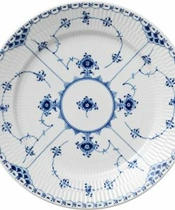 Royal Copenhagen Musselmalet Halvblonde 27 Cm. Tallerken