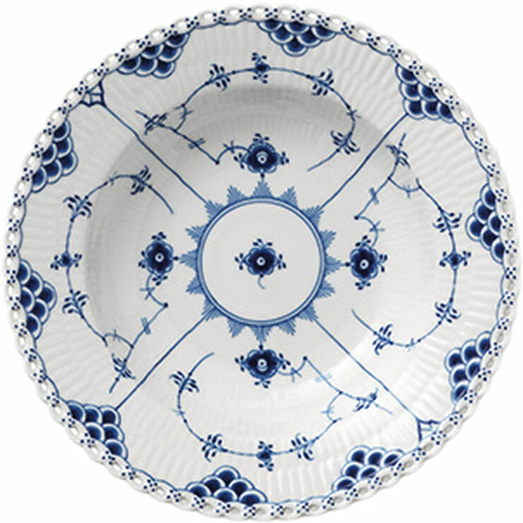 Royal Copenhagen MUSSEL HELBLONDE TALLERKEN DYB