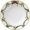 Royal Copenhagen Stjerne Riflet Jul 17 Cm. Dyb Desserttallerken