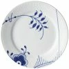 Royal Copenhagen Bl&aring; Mega Riflet 19 Cm. Tallerken