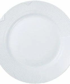 Royal Copenhagen Hvid Elements 28 Cm. Talllerken
