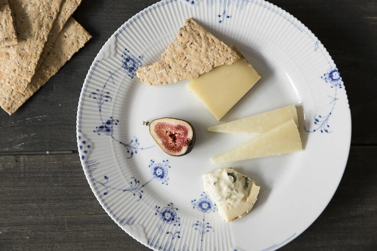 Royal Copenhagen Blå Elements 28 Cm. Tallerken - Billede 3