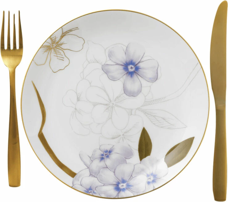 Royal Copenhagen Flora 22 Cm. Tallerken - Rhododendron - Billede 2