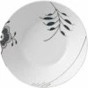 Royal Copenhagen Sort Mega Riflet 17 Cm. Dyb Tallerken
