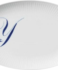 Royal Copenhagen Alfabet Tallerken Y