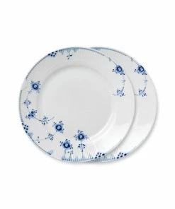 Royal Copenhagen Blå Elements 2-pak Tallerkner 28 Cm