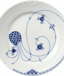 Royal Copenhagen ROYAL CREATURES TALLERKEN 19 CM BLÆKSPRUTTE