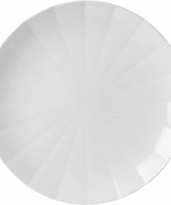 Royal Copenhagen Hvid Facet Tallerken 27 Cm