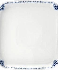 Royal Copenhagen Prinsesse Firkantet Tallerken 21 Cm