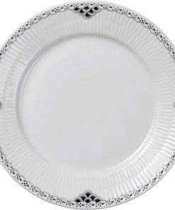 Royal Copenhagen Sort Riflet Blonde Tallerken 22 Cm