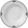 Royal Copenhagen Sort Riflet Blonde Dyb Tallerken 21 Cm