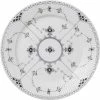 Royal Copenhagen Sort Musselmalet Halvblonde Tallerken 27 Cm
