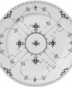 Royal Copenhagen Sort Musselmalet Halvblonde Tallerken 27 Cm