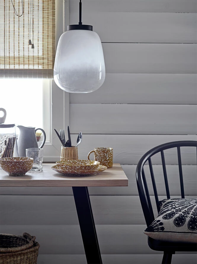 Bloomingville Carmel Tallerken, Brun, Stentøj - Billede 3