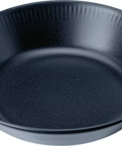 Knabstrup Keramik Knabstrup, Dyb Tallerken, Blå, Ø14,5 Cm