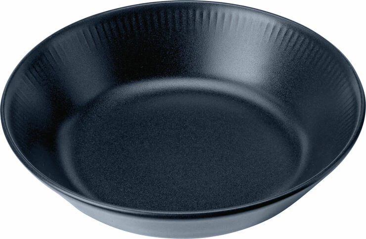 Knabstrup Keramik Knabstrup, Dyb Tallerken, Blå, Ø14,5 Cm