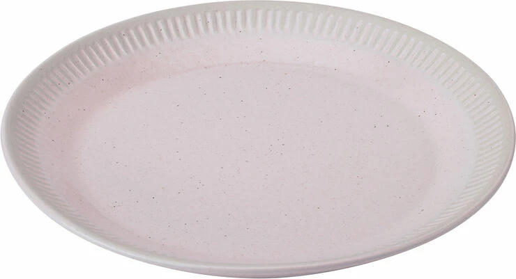 Knabstrup Keramik Knabstrup Colorit, Tallerken, Rosa, Ø19 Cm