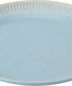 Knabstrup Keramik Knabstrup Colorit, Tallerken, Turkis, Ø19 Cm