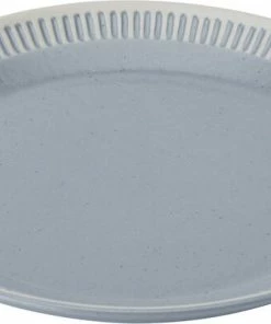 Knabstrup Keramik Knabstrup Colorit, Tallerken, Grå, Ø19 Cm