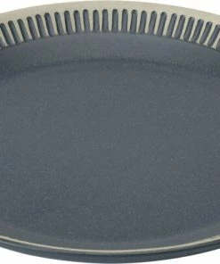 Knabstrup Keramik Knabstrup Colorit, Tallerken, Mørk Grå, Ø 19 Cm