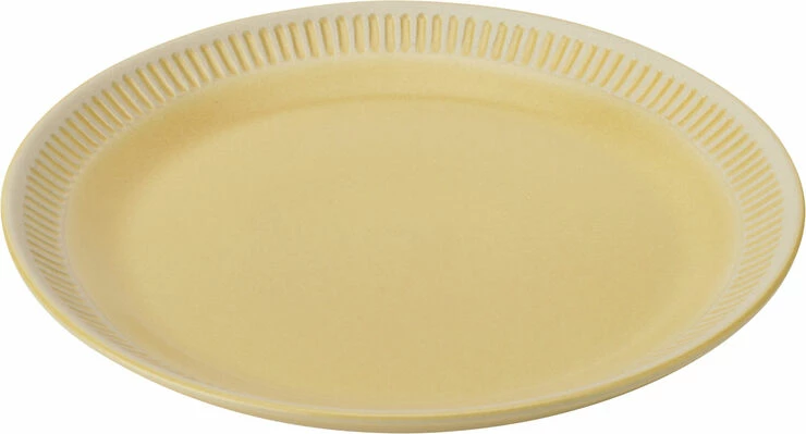 Knabstrup Keramik Knabstrup Colorit, Tallerken, Gul, Ø19 Cm