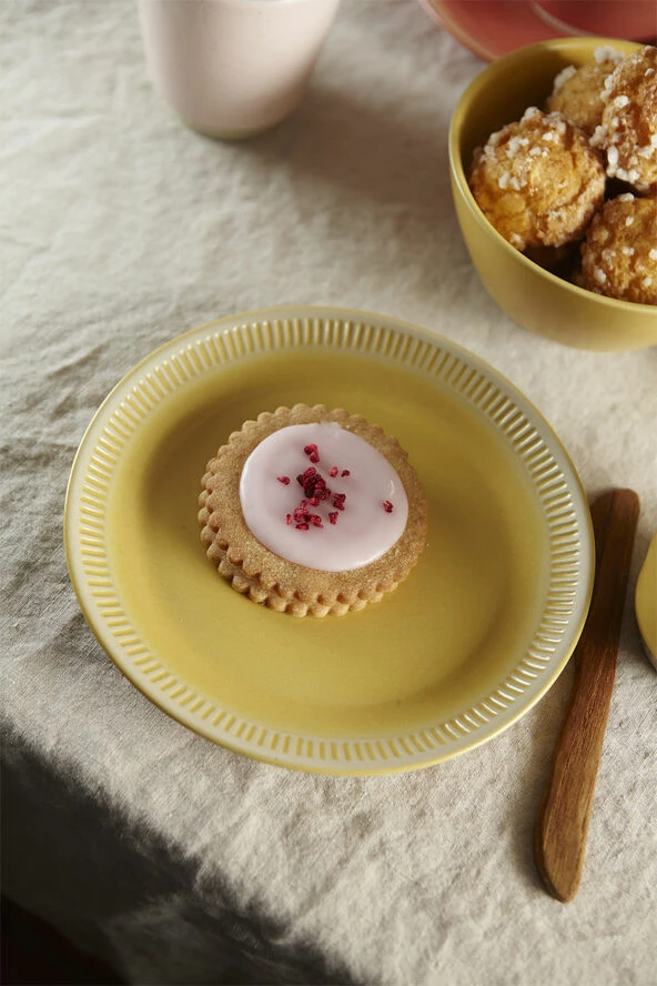 Knabstrup Keramik Knabstrup Colorit, Tallerken, Gul, Ø19 Cm - Billede 6