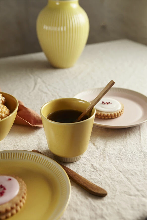 Knabstrup Keramik Knabstrup Colorit, Tallerken, Gul, Ø19 Cm - Billede 7