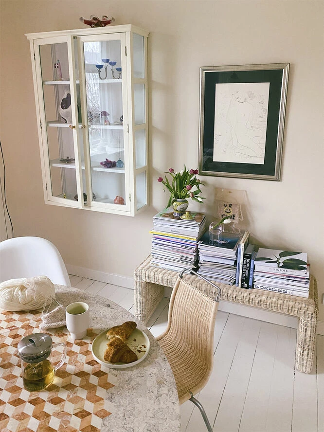 Studio About PLATE, MEDIUM, 2 PCS, CLAY IVORY, GLAZE LIGHT YELLOW, 18515I - Billede 10