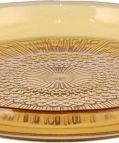 BITZ Glastallerken Kusintha 18 Cm Amber