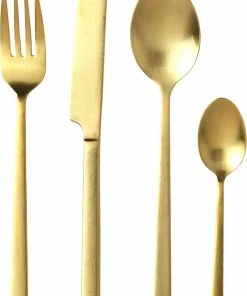 Bestik16dl Mat Messing Bitz