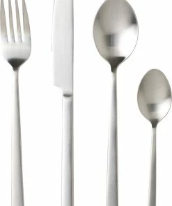 Bestik16dl Satin Stål Bitz