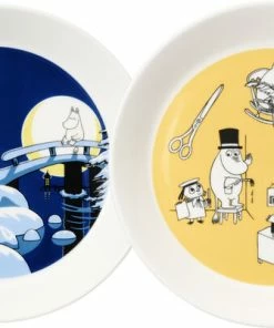 Iittala Mumi Tallerken Sæt 19cm Kontor & Vinternat