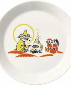 Mumi By Arabia Mumi 19cm Tallerken ABC Mumrikken